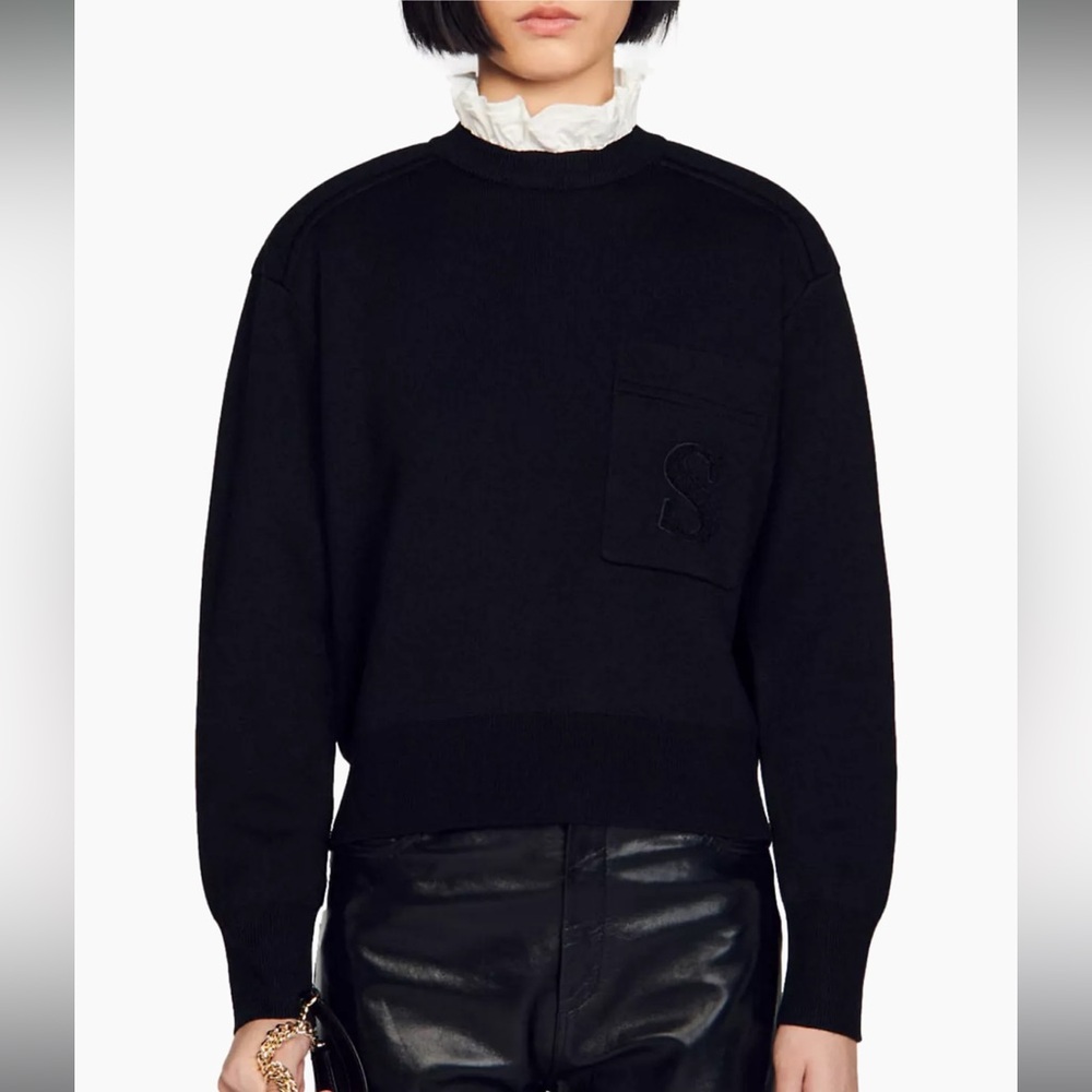 Lucien Knitted Sweater With High Neck
